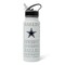 NFL; Dallas Cowboys Replay 25-Ounce Stainless Steel Flip-Top NFL Water Bottle; Category:Drinking Glasses; Image:2